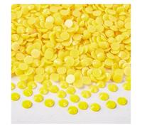 Strass Termoadesivi Strass opachi solidi da 3-5 mm, 5000/2500/1500 pezzi, strass piatti non hotfix for unghie(Citrine,4mm-2500pcs)