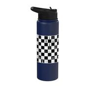 Strategia di battaglia a scacchiera Stainless Steel Insulated Water Bottle
