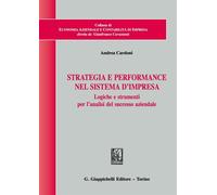 Strategia e performance nel sistema d'impresa. Logiche e strumenti per l'a...