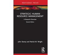 Strategic Human Resource Management: A Research Overview