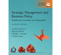 Gestione strategica e politiche aziendali – Globalizzazione, innovazione e sostenibilità – Ed. globale