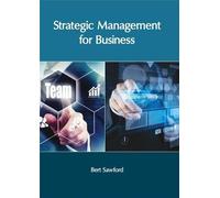 Strategic Management for Business (Copertina rigida)