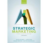 Strategic Marketing: Creating Competitive Advantage