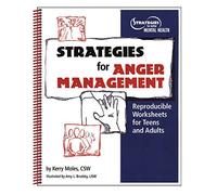 Strategies for Anger Management Book: Reproducible Worksheets for Teens and Adults by Csw Moles (30-Apr-2003) Spiral-bound