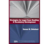 Strategies for Legal Case Reading and Vocabulary Development