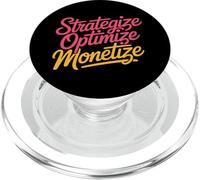 Strategize Optimize Monetize Business Entrepreneur - PopSockets PopGrip per MagSafe