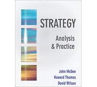 Strategy Analysis and Practice: Text Only