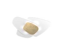 STRATEGY APPLIQUE-PLAFONIERA GRANDE 6 LUCI FOGLIA ORO 1196-PLG-FO