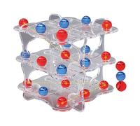 Strategy Board Game - 3D Tik-Tak-Toe Set, Educational Family Strategy Board Game for Kids and Adults | 3D Tabletop Interactive Toy for Boys Girls over 4 Years | Fun Home Travel for Friends, Students