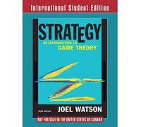 [(Strategy)] [by: Joel Watson]