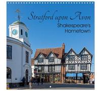 Stratford upon Avon - Shakespeare's Hometown (Wall Calendar 2026 12" x 24" / 30 x 60 cm (open)) CALVENDO 12 Month Wall Calendar