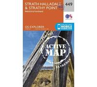 Strath Halladale and Strathy Point (Map) OS Explorer Active Map
