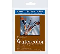Strathmore 105-904 400 Series - Cartoline da collezionare per acquerelli, superficie a pressatura a freddo, 10 fogli