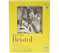 Pro-Art Paper Strathmore Bristol - Blocco di carta pergamena, 28 x 35 cm, 20 fogli, bianco