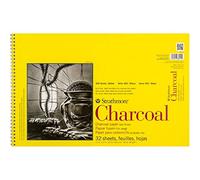 Strathmore 300 Series Charcoal Blocco di Carta a Spirale Carbone 28 x 43 cm, 32 Fogli, Multicolore, 11x17, unità