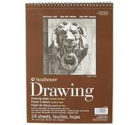 Strathmore 400-104 400 Series - Disegno con superficie liscia, 22,9 x 30,5 cm, rilegatura a filo, 24 fogli