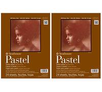 Strathmore 400 Series Pastel Pad, colori assortiti, 22,9 x 30,5 cm, 24 fogli ciascuno.