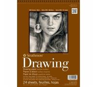 Strathmore - Blocco di Carta da Disegno a Spirale, Misura Media, 9 x 12 - 24 Fogli