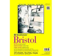 Strathmore Bristol - Carta Liscia Pad 9 "X 12"-20 Fogli
