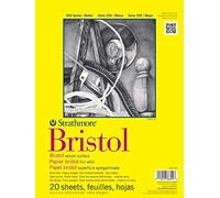 Strathmore Serie 300 Bristol, Carta, Vellum, 9x12, 20 unità