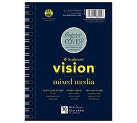 Strathmore Vision - Blocco multimediale Misto, Multicolore, 21,59 x 17,01 x 2,54 cm