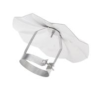 Strati del del , coperchio del tubo della stufa - Cappello del cono del tetto in acciaio inossidabile,Protezione dalla polvere di neve, copertura esterna del tubo della stufa per la