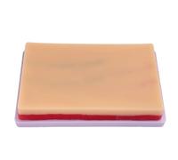 Strati di allenamento per la sutura Pad per pratica della pelle Modello di pratica di sutura riutilizzabile 4 vene e 3 strati di pelle Modello di pelle umana Modello di pelle Modello di pelle Anatomia
