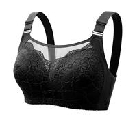 Strati Taglia 5 Anello in Acciaio senza Lacci Sottile Biancheria intima traspirante Confortevole Grande Vita Fibbia Brater Reggiseno Donna Scollo a V Profondo Gilet Bralette Set Letto E Materasso, Le