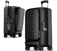 Stratic carrello con scomparto per laptop Novium ML Trolley Black nero