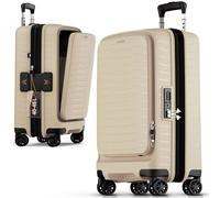 Stratic carrello con scomparto per laptop Novium ML Trolley Sand grigio talpa