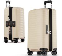 Stratic Novium 4 ruote Carrello della cabina S 55 cm con piega di espansione beige