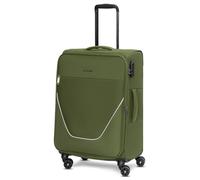Stratic Check-in - Valigetta per uomo e donna, con trolley di medie dimensioni, 42 x 26 x 65 cm, in poliestere, espandibile e manico telescopico, serie taska