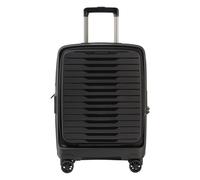 Stratic Novium 4 ruote Carrello della cabina S 55 cm Scomparto per laptop con piega di espansione nero