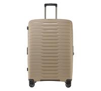 Stratic Novium 4 ruote Carrello L 77 cm con piega di espansione beige