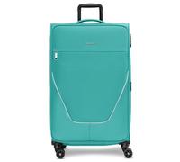 Stratic taska Trolley a 4 ruote L 76 cm con piega a espansione verde