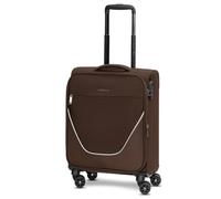 Stratic Valigia cabina per uomo e donna | Piccolo trolley 40 x 21 x 55 cm in poliestere flessibile di alta qualità, espandibile e manico telescopico, serie taska