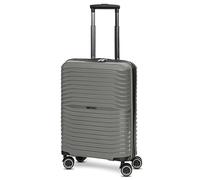 Stratic Valigia e trolley per bagaglio a mano Shine | Dotato di 4 ruote girevoli a 360°, maniglia con serratura, cinghia da imballaggio e divisorio 37 cm x 19 cm x 55 cm - 2,4 kg