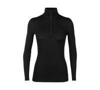 Icebreaker Merino 200 Oasis Long Sleeve Base Layer Nero XL Donna