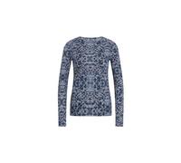 Strato base odlo active warm print grigio donna