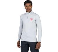Strato Base Rossignol da Uomo con Mezza Zip Hero Classique Soft Grey : XL