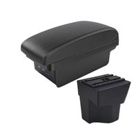 Strato Console Stoccaggio Per KIA Per Rio 3 2011-2016 Bracciolo Box Accessori Per Auto Portaoggetti Interno USB(B2 Black line 3 USB)