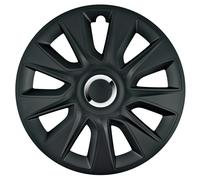 Set Kit 4 copricerchi 14'' in ABS vernice doppio strato Stratos RC Black