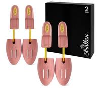 Stratton CEDAR SCARPA ALBERO 2-PACK (per 2 paia di scarpe) Piccolo / 7-8,5 2 coppie, le dita dei piedi completa