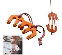 strAumptious Game & Gear - Sistema di sollevamento e attrezzatura, paranco ultraleggero per caccia, blocco in nylon portatile e sistema di puleggia, strumento compatto per sollevamento giochi per