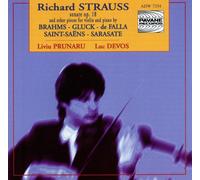 Strauss/ Brahms/ De Falla/ Prunaru/ Devos - Sonata For Violin & Pno 18 / Pieces