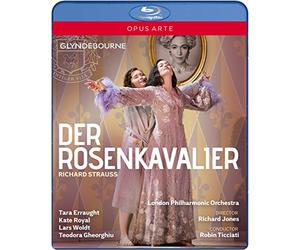 Strauss:Der Rosenkavalier [Tara Erraught; Kate Royal; Lars Woldt; Teodora Gheorghiu; Michael Kraus; Miranda Keys; Christopher Gillett; Helene Schneiderman] [OPUS ARTE] [Blu-ray]