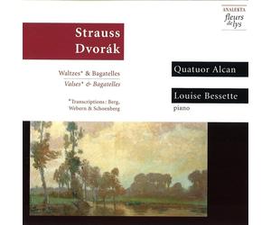 STRAUSS & DVORA Waltzes transcriptions: Berg, Webern & Schönberg Bagatelle (CD)