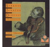 Strauss, Janacek, Debussy: Sonatas for Violin & Piano
