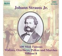 Strauss Johann - 100 Most Famous Waltzes/Ovt/Po
