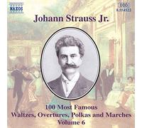 Johann Strauss 100 Most Famous Waltzes, Overtures, Polkas and Marches, Vol (CD)